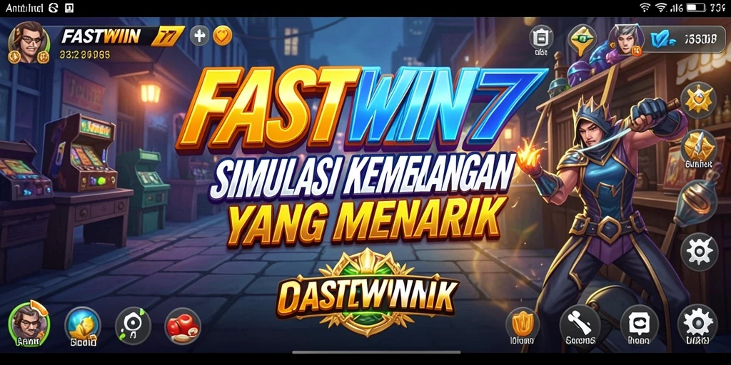 Screenshot menunjukkan gameplay menarik dari FASTWIN77.