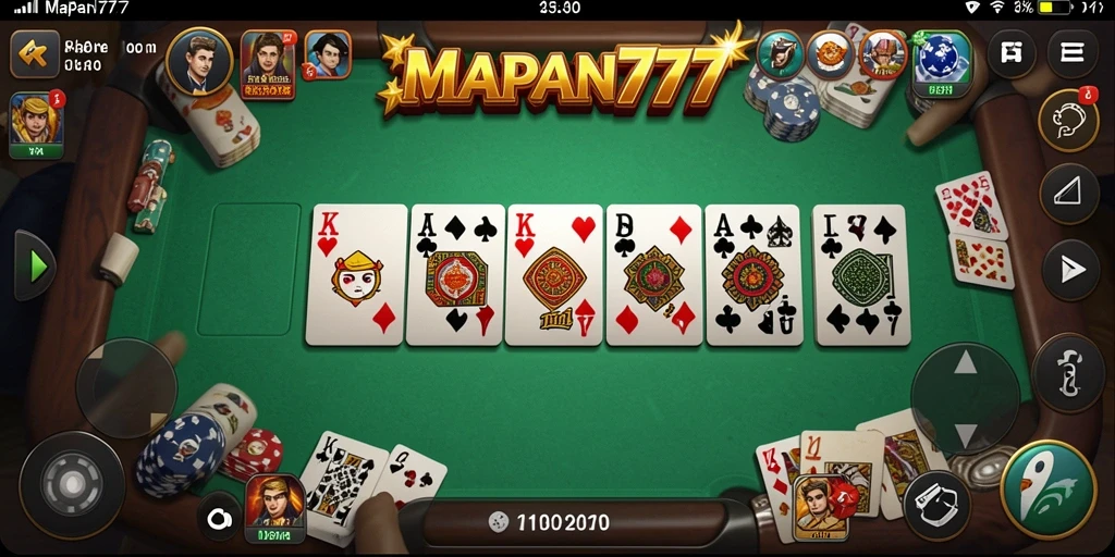 Tampilan gameplay Domino yang menyenangkan dan interaktif.