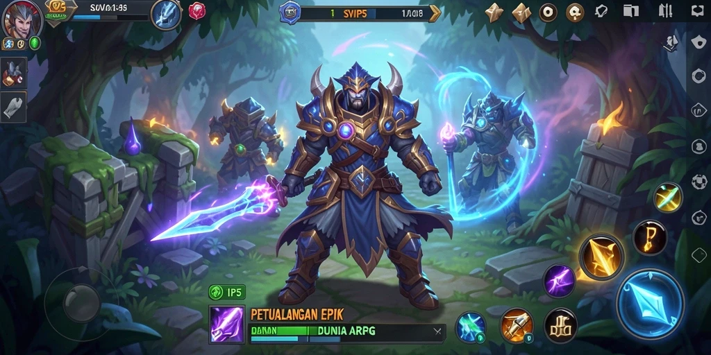 Tampilan gameplay SVIP5 yang menegangkan dan penuh aksi.